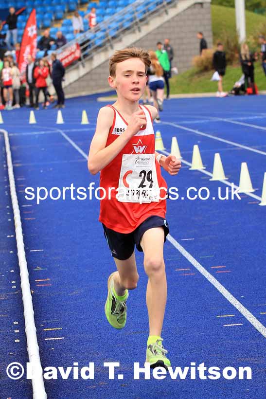 Boys under-13s 2022 Northern Road Relays, SportsCity, Manchester. Photo: David T. Hewitson/Sports for All Pics